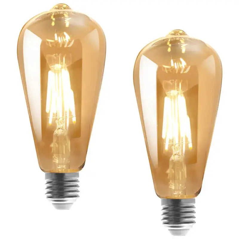 Kit 2 Lâmpadas Led Retrô