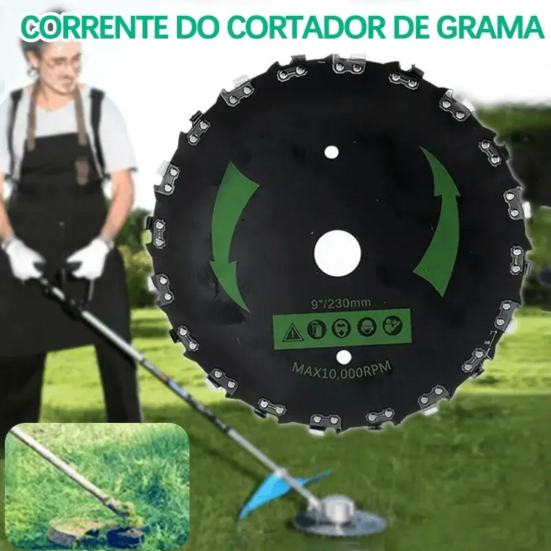 Lamina de Motosserra para Roçadeira