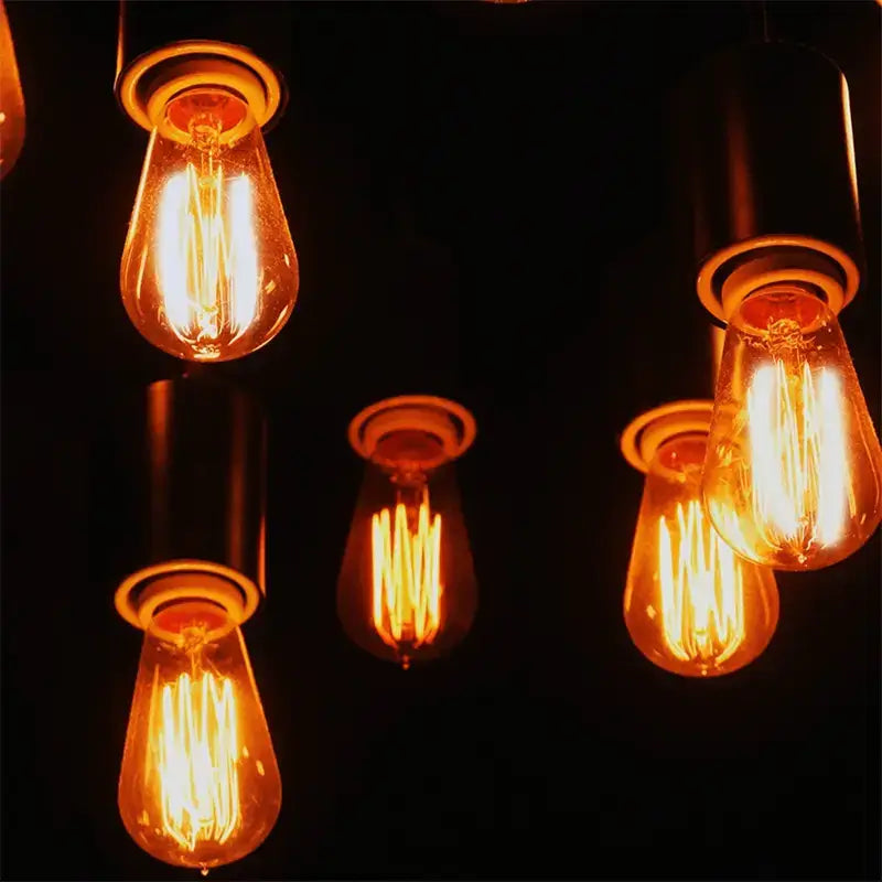 Kit 2 Lâmpadas Led Retrô