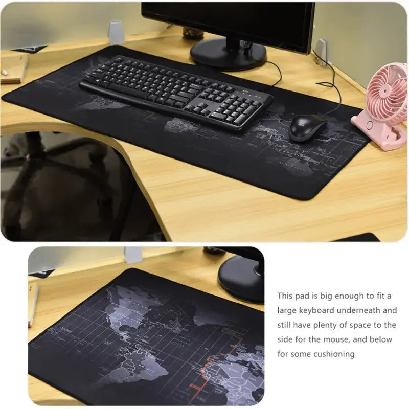 Mouse Pad Mapa Mundi