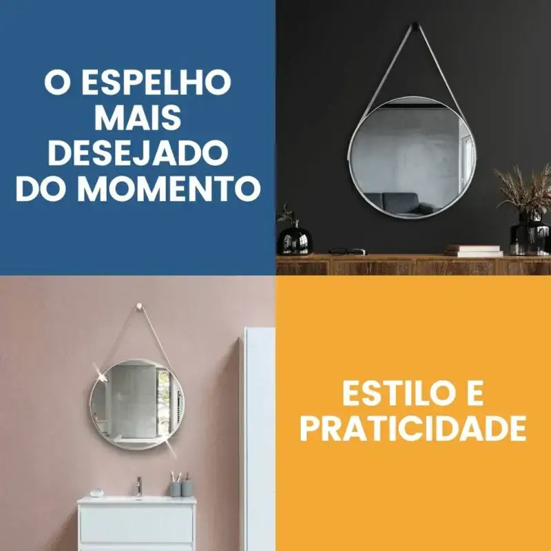 Espelho Redondo Adnet