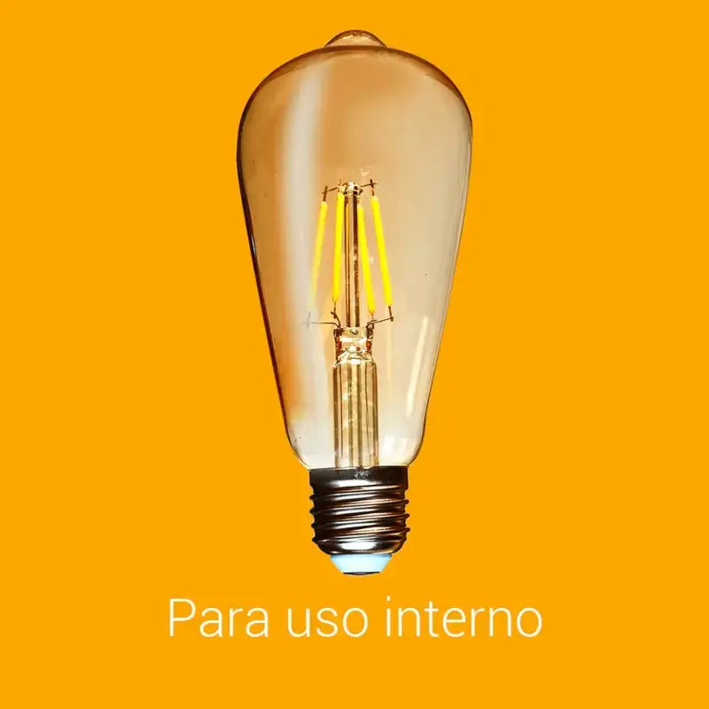 Kit 2 Lâmpadas Led Retrô