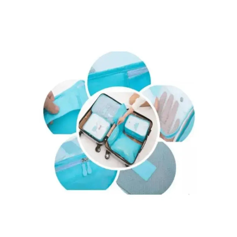 Organizador de Mala - Kit 6 Peças