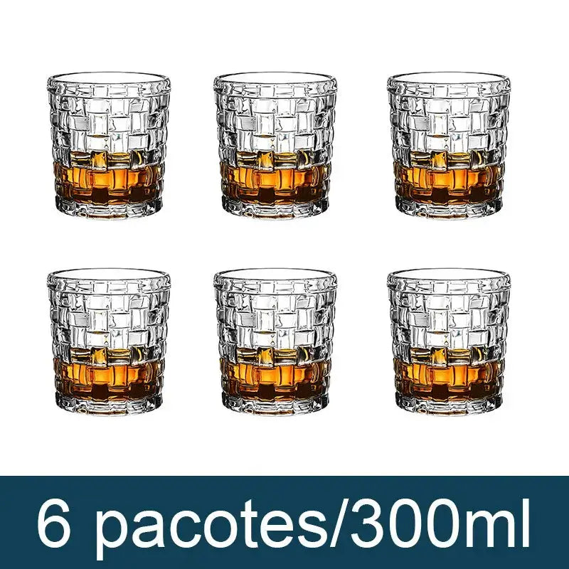 Jogo de Copos Strauss Whisky