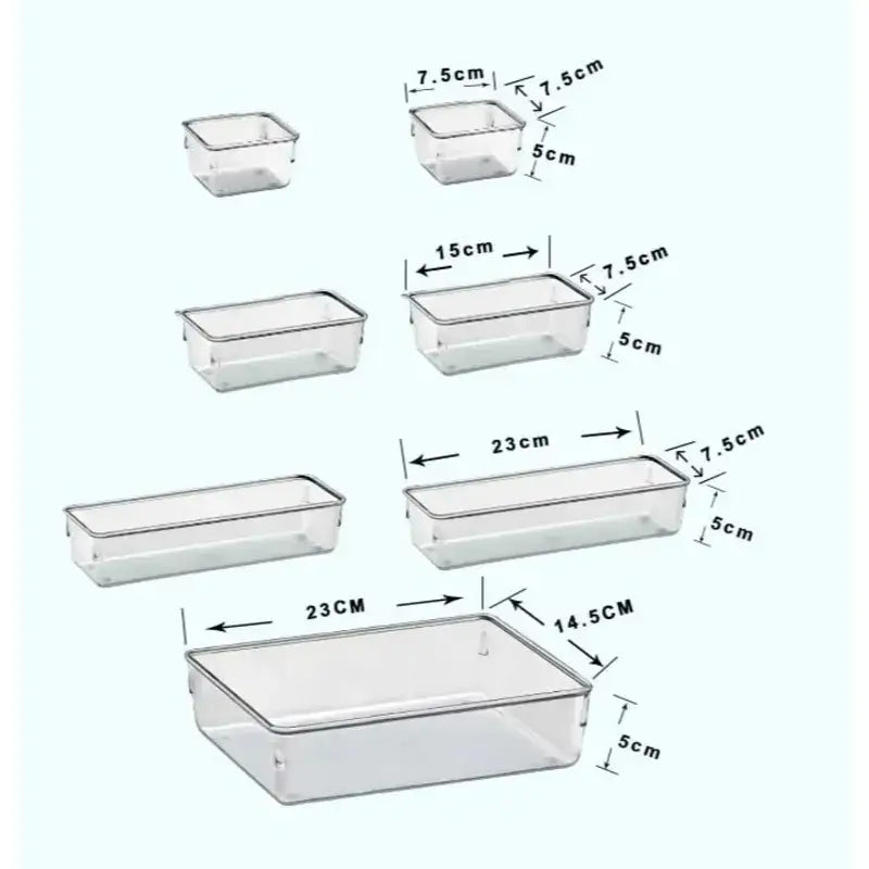 Kit Organizadores de Acrílico