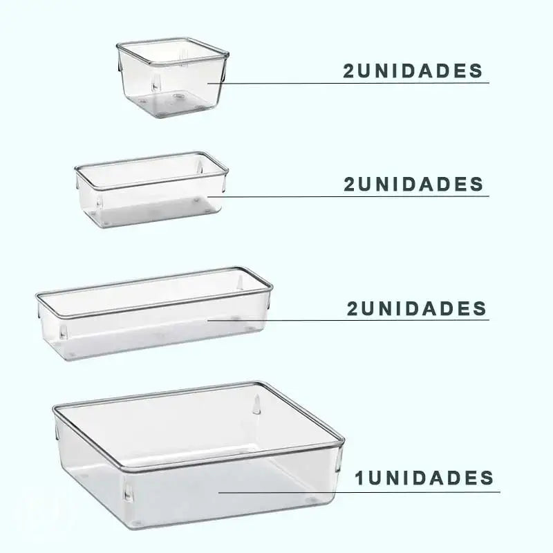 Kit Organizadores de Acrílico