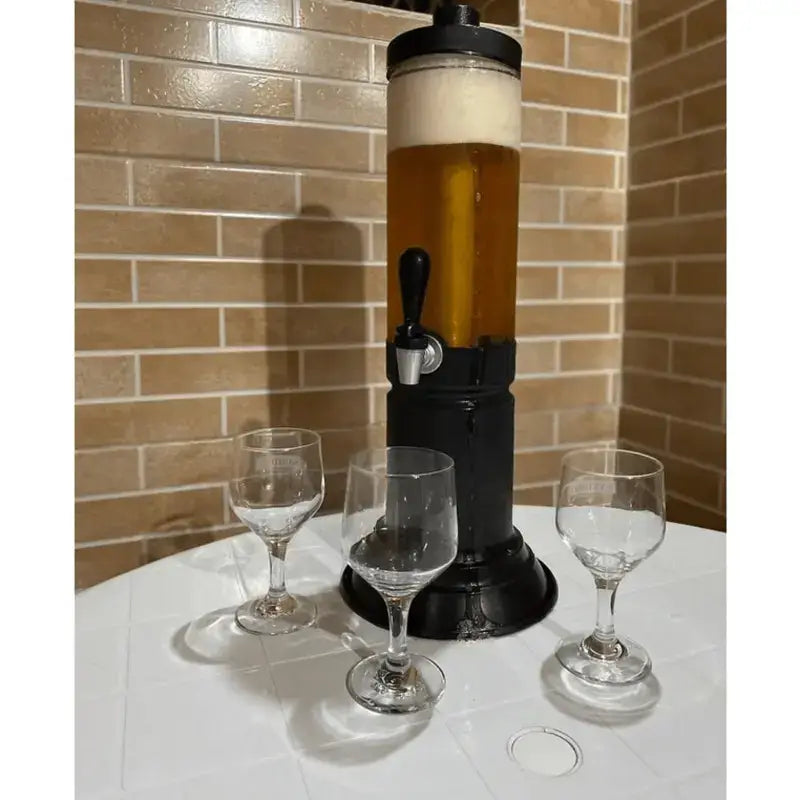 Torre de Chopp 1,5 L + Barra Congelante