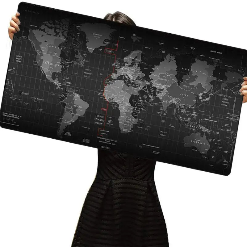 Mouse Pad Mapa Mundi