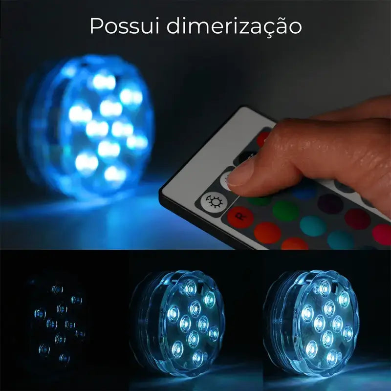 Kit Luz LED Multicor para Kit Luz LED Multicor para Piscina